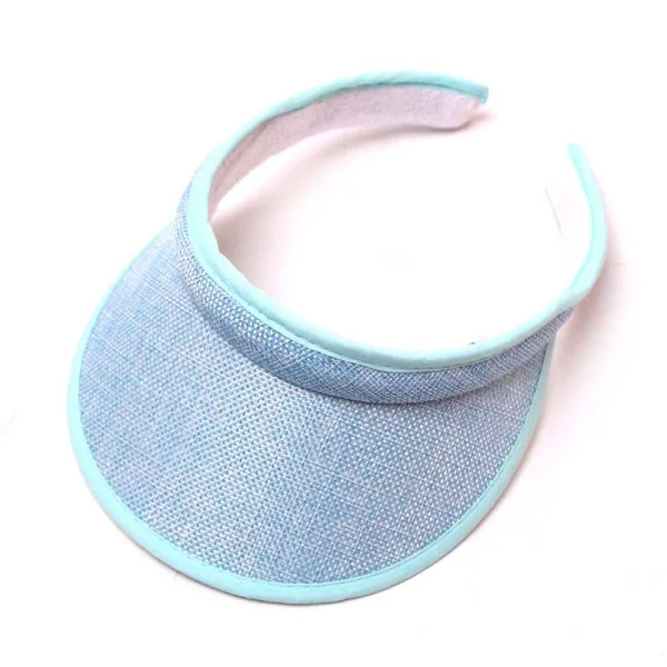 Clip On Visor Sun Hat for Women Wide Brim Sun Visor Cap Adjustable Clip On Sun Protection Visor Lightweight for Outdoor Beach and Summer