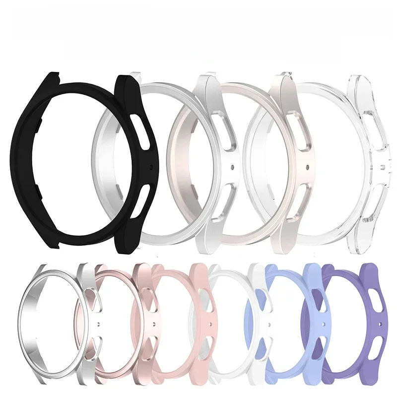AliExpress - Boîtier de montre pour Samsung Galaxy Watch 6, 40mm 44mm, protecteur d'écran, pare-chocs PC tout autour, Galaxy Watch 6 Classic 43mm 47mm
