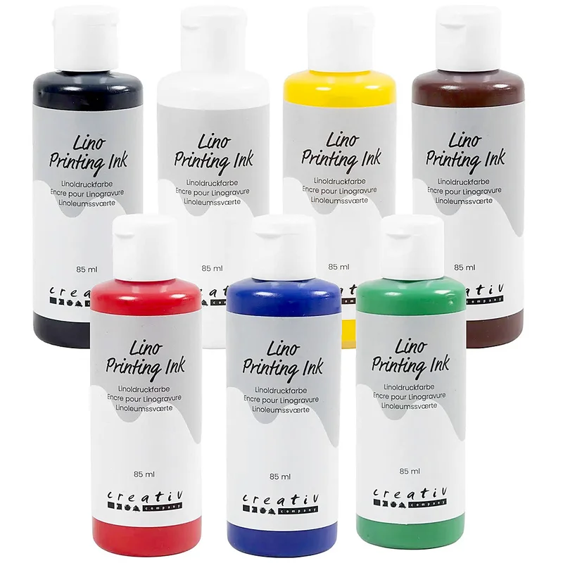 Creativ Company Linoleum Verf 85ml Blue