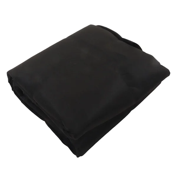 Rund swimmingpool måtte swimmingpool liner pad jord pool filt beskyttelsesdug 4 meter sort