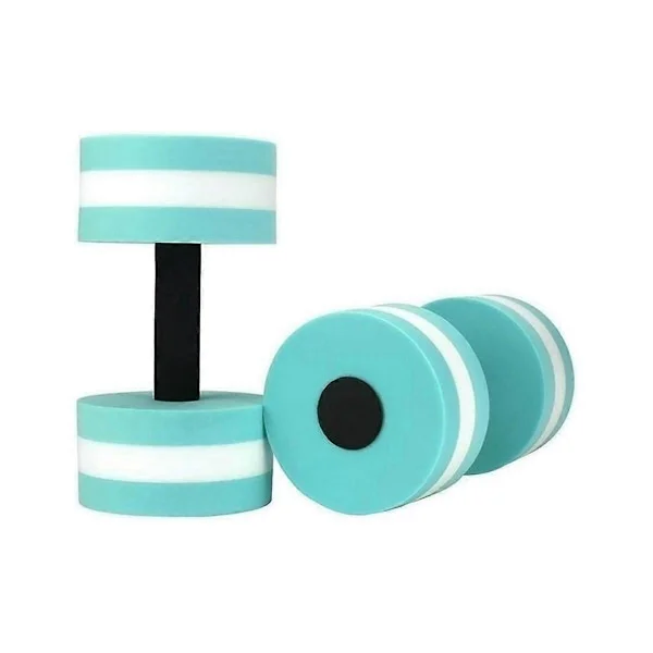 2-pak Aerobic Skum Dumbbells, Vannøvelser Dumbbells, Svømme Motstand Vektstang, Swimmi