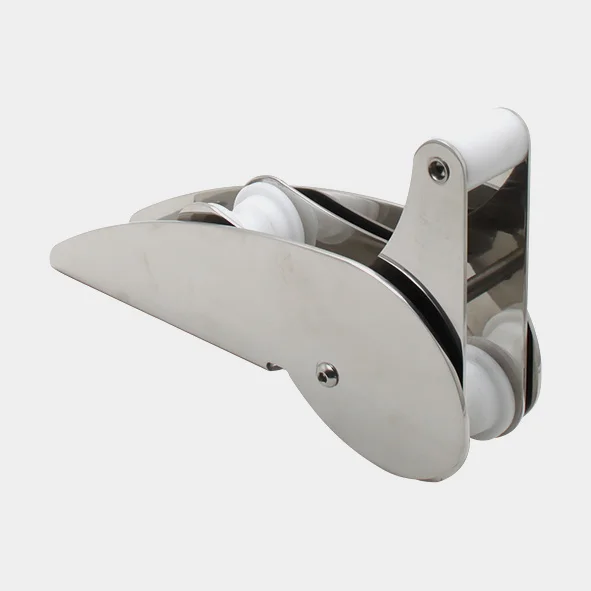 Boegrol 1852-Marine, kantelbaar, 330 x 70 mm, voor tot 10 kg