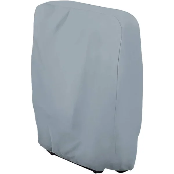 20/34*71*110cm Garden Chair Cover - Foldable Sun Lounger Cover, 210D Oxford, with Storage Bag - Grey