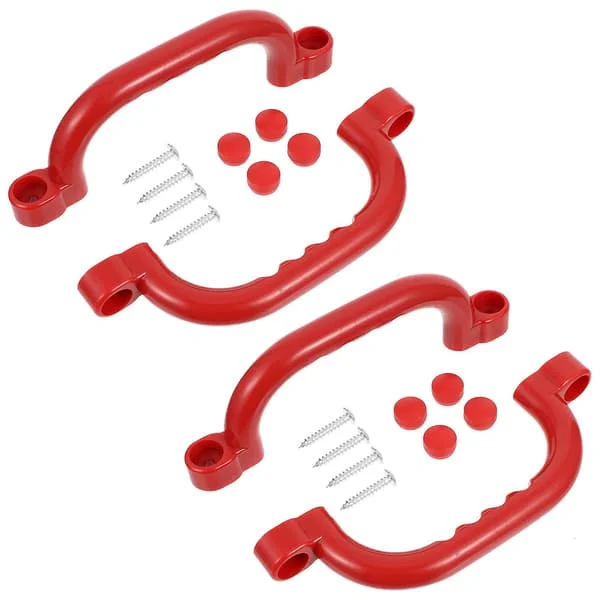 Set med 4 säkerhetshandtag för lekplats, gungor för barn, klätterställningar (f2)