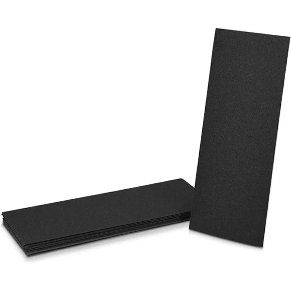 Våd og tørt sandpapir - 10x 1000 korn sandpapir - Slibepapir til slibning af træ, metal, bil, møbler - 23 x 9,3 cm
