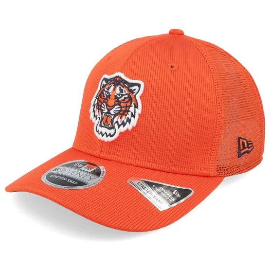 New Era - MLB Oransje trucker Caps - Detroit Tigers MLB Spring Training 25 9SEVENTY Orange Trucker @ Hatstore