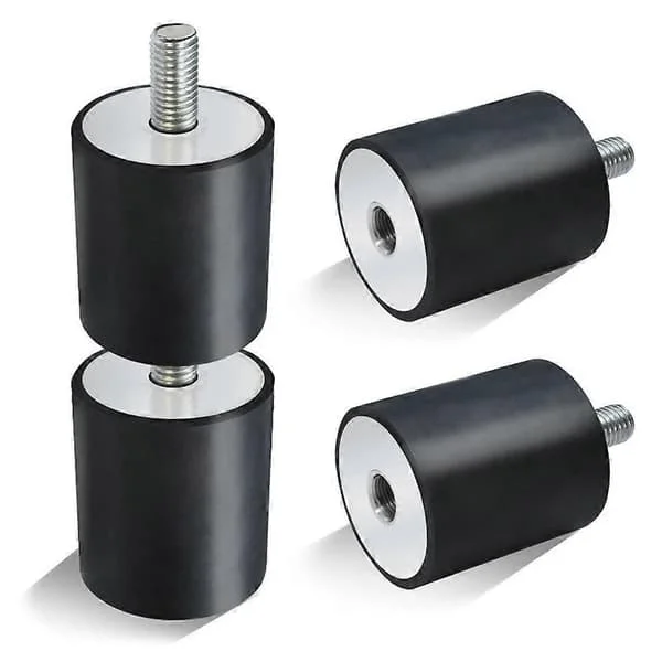 4-pack gummi stötdämpare för markvibrator, vibrationsdämpande packningsfästen - Kompatibel med WP1540, WP1550, VP1135, VP1340, VP1550, VP2050