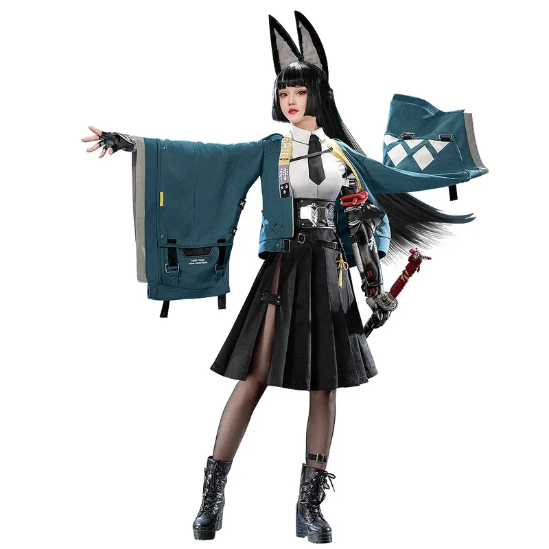 AliExpress - AUF LAGER Hoshimi Miyabi Cosplay Kostüm Spiel Zenless Zone Null Cosplay DUDU-SR Hoshimi Miyabi Cosplay Perücke Frauen Halloween