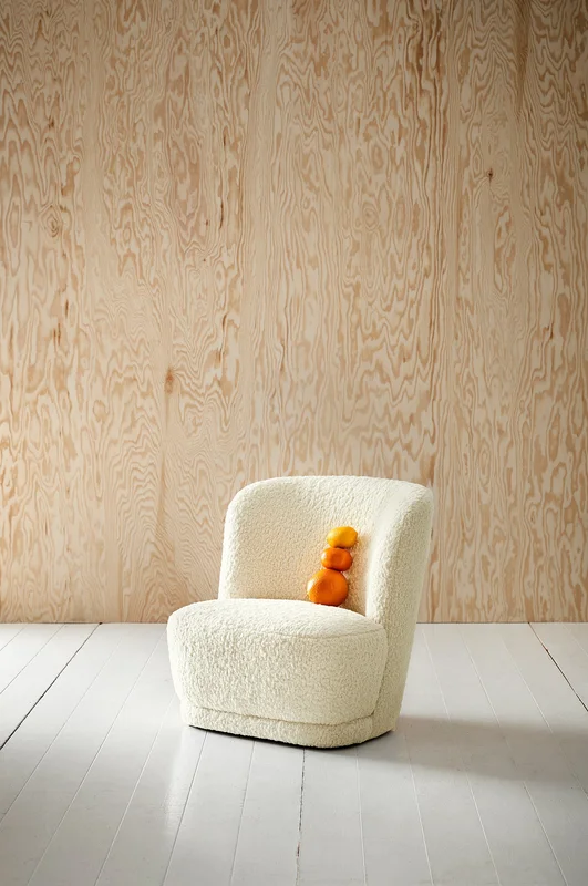 Jotex - Teddy Mini Barnfåtölj Naturvit RICHMOND - Köp Barnfåtöljer hos Jotex