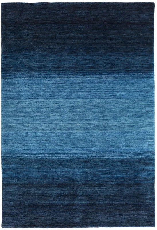 160X230 Tapis Gabbeh Rainbow - Bleu Moderne Bleu (Laine, )