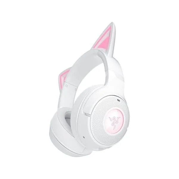 Razer Kraken Kitty V2 BT Trådlösa RGB Gaming Hörlurar Vita