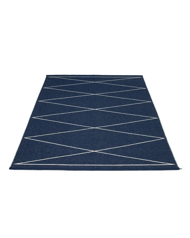 Pappelina MAX Dark Blue - Area Rug Plastic Rugs 180 x 260 cm
