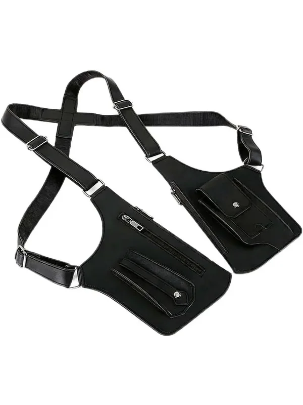AliExpress - Sac bandoulière réglable en cuir pour homme, sac de poitrine décontracté pour le voyage, le quotidien et les activités sportives en 