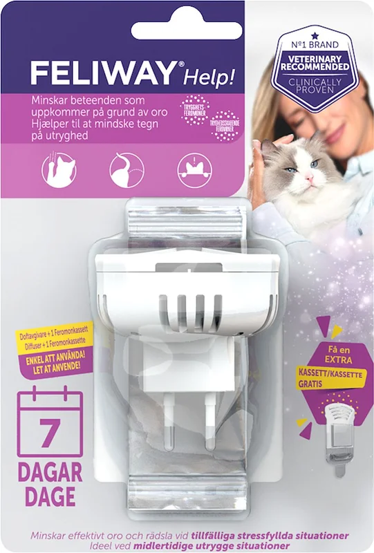 Feliway Help! Diffuser, Tøj & Bolig, Tilbehør Til Kæledyr, Øvrigt