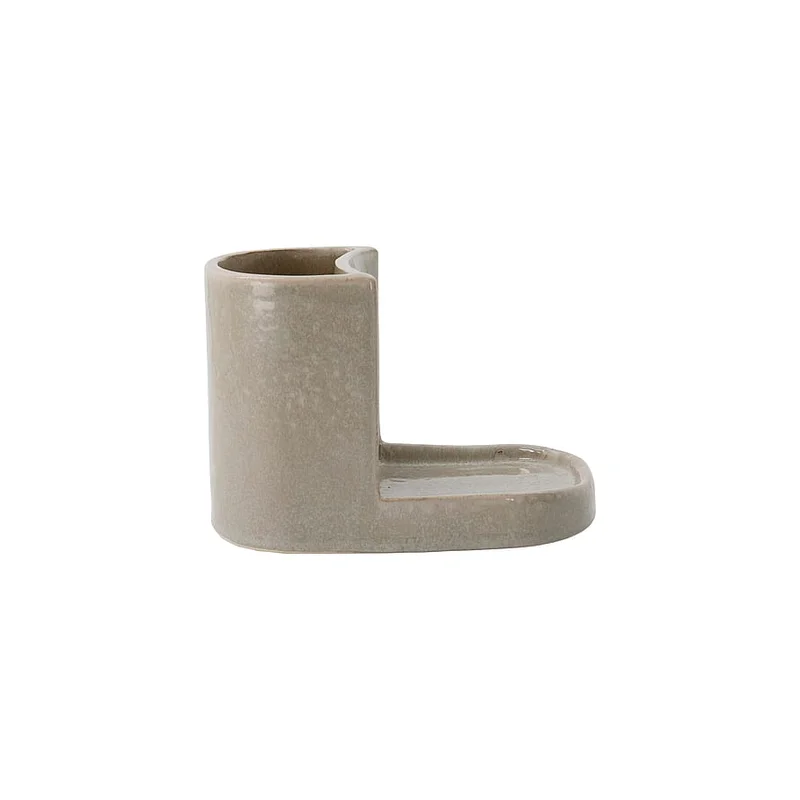 Meraki Børste- og Sæbeholder Datura Shellish Grey, Hudpleje, Badetilbehør, Badebørster
