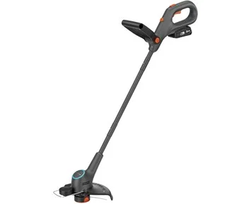 Gardena Trimmer EasyTrim 25/18V P4A Set - Batteridriven trimmer med kantstöd för raka linjer