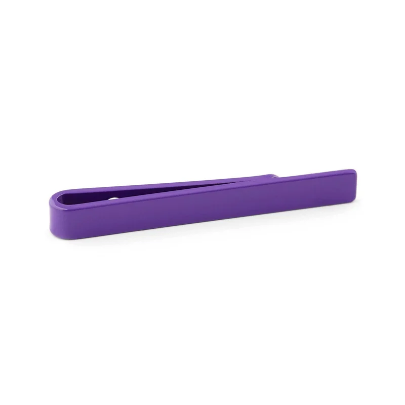 Lila Kurze Krawattenspange for Men