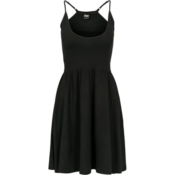 Urban Classics Dam/Dam Spaghetti Strap Klänning M Svart