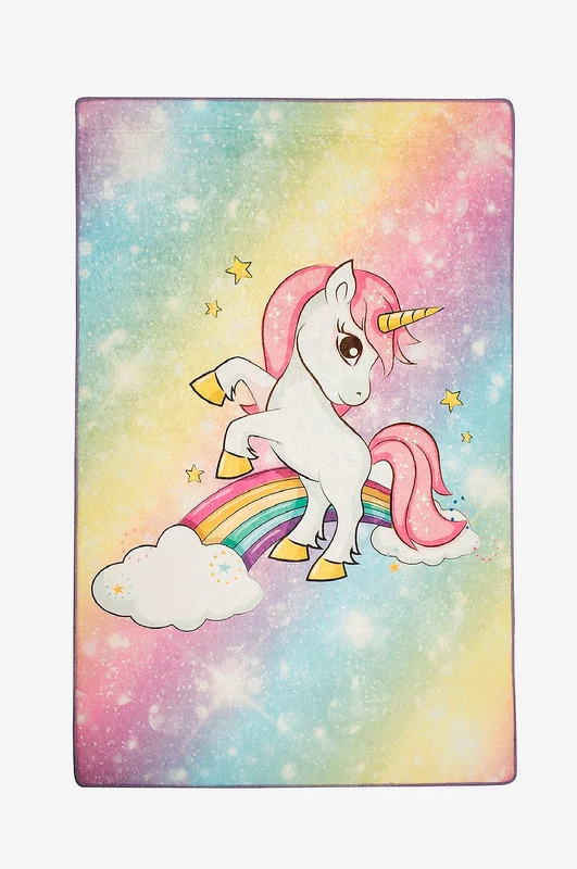 Conceptum Hypnose - Matta Unicorn - Flerfärgad - Barnmattor - 100X160 - Från Homeroom