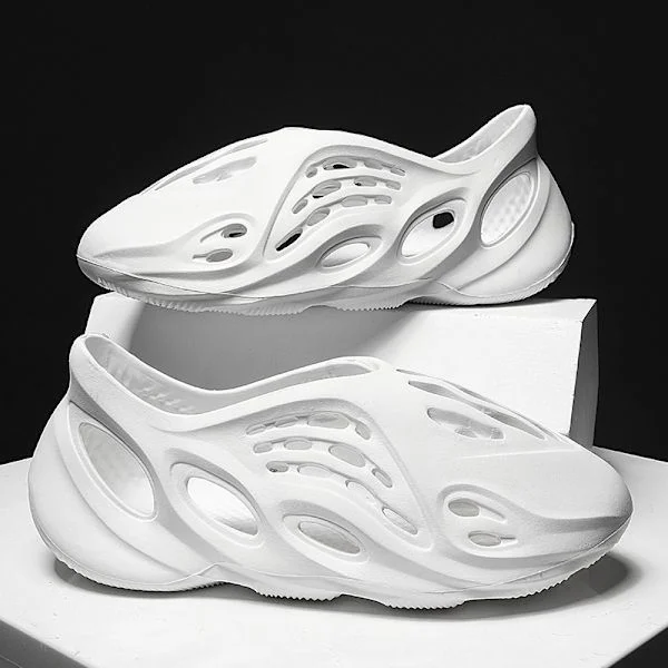 Nya Beach Foam Runners Sandaler Unisex 36-45 Vit 42