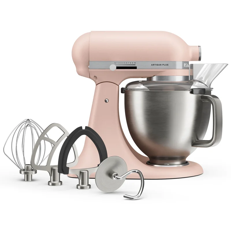 Kitchenaid Artisan Plus yleiskone, 4,7 litraa, feather pink