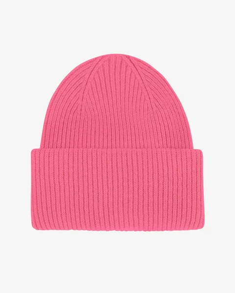Merino Wool Hat - Bubblegum Pink - Male - One Size - Sustainable material - Ethical production