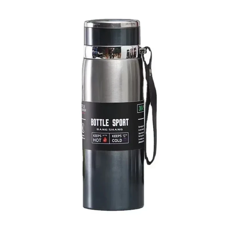 AliExpress - 1L bouteille d'eau thermique garder la bouteille d'eau froide et chaude Thermos pour l'eau thé café flacons sous vide bouteille Thermos 