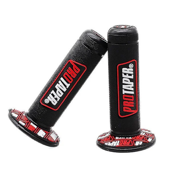Motorcykelhandtag Motocross Protaper Grip Handlebars Dirt Pit Bike 7/8" Handlebars Gummigel Dubbel Densitet Mx Grips