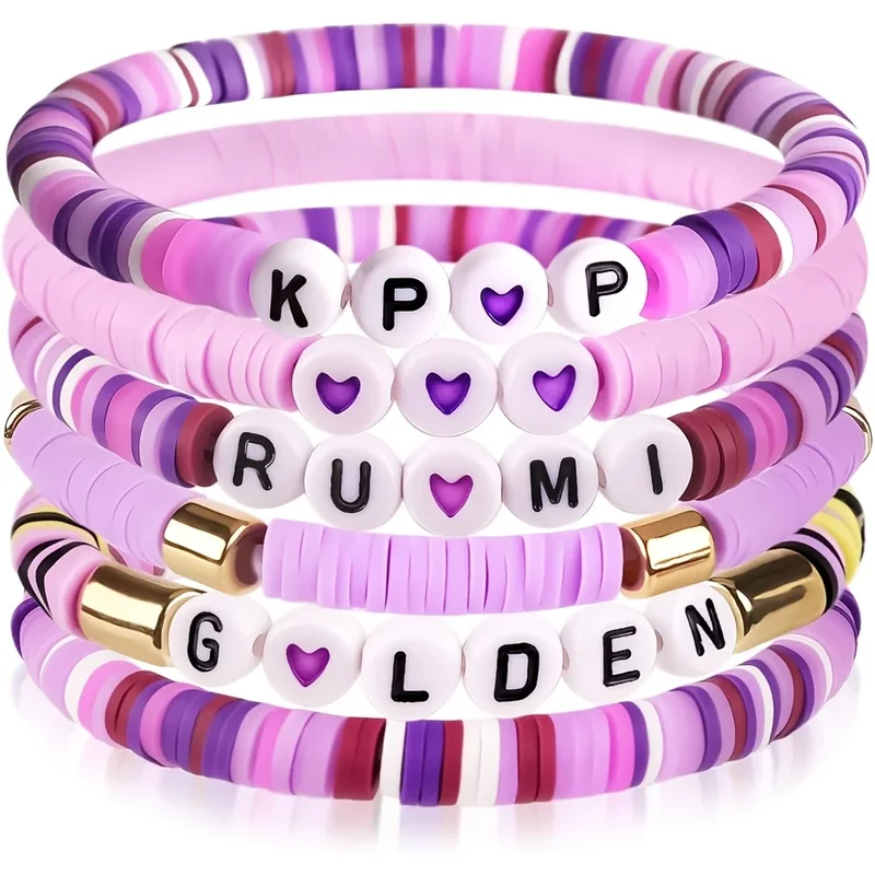 AliExpress - 6 stuks Koreaanse Pop K-Pop Armbandenset Multicolor Kpop Groep Lettering Sieraden Duurzaam Fan Accessoire Concert Cosplay Verjaardag Cado