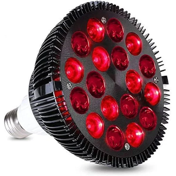 Rødlysterapilampe, Wolezek 36w 18 Led Infrarød Lysterapi Enhed, 660nm Rødt Og 850nm Nær Infrarødt Kombinations Rødlys Lampe_OF