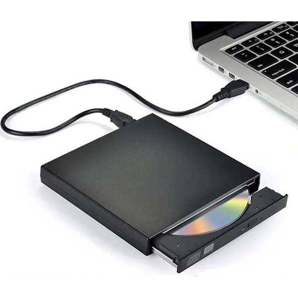 Blu-ray-soitin ja -kirjoitin USB-liitännällä. Kirjoita jopa