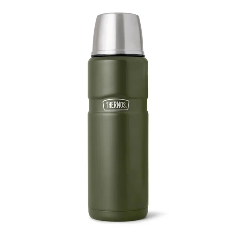 Thermos King termoflaske 1,2 liter, mosegrønn