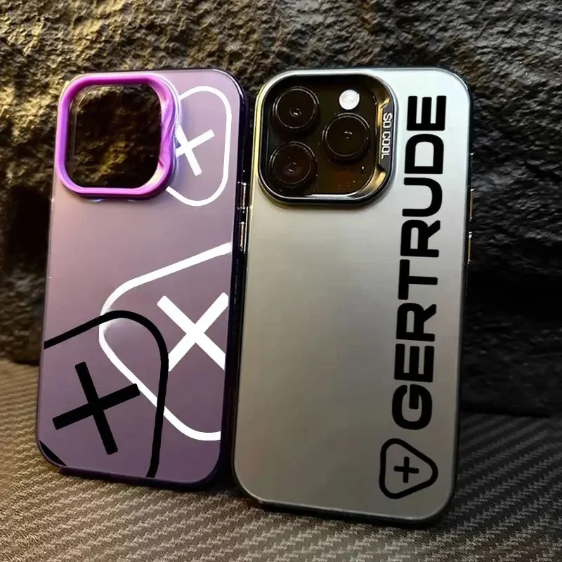 AliExpress - Coque mode pour-g-Gertrudes-iPhone 16e 16 14 15 13 11 Pro Max étui de luxe pour Apple 15 Plus 12 Mini 16e housse de téléphone antichoc