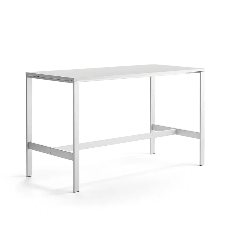 Pöytä VARIOUS, 1800x800x1050 mm, valkoinen, valkoinen