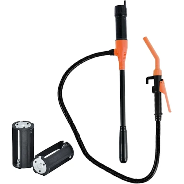 Pump med snabb överföringshastighet, extra lång överföringsslang med effektiv vätsketransport, batteridriven vattenpump, bärbar batteridriven pump för