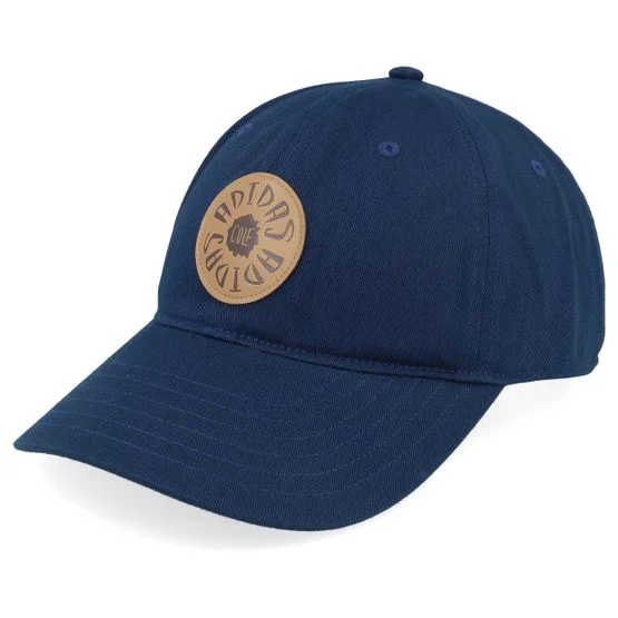Adidas - Blå unconstructed Caps - Womens Novelty Golf Patch Navy Dad Cap @ Hatstore
