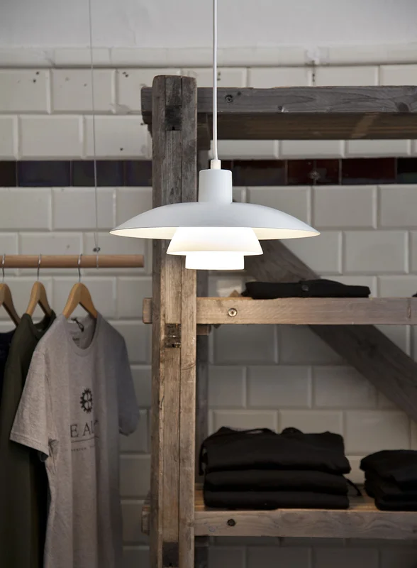 Louis Poulsen PH 4/3 taklampe - hvit