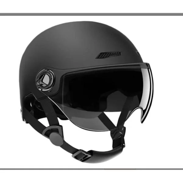 Sykkelcaps - Elektrisk sykkelhjelm med visir - Elektrisk sykkelhjelm med høy beskyttelse, hjelm for elektriske sykler, scootere