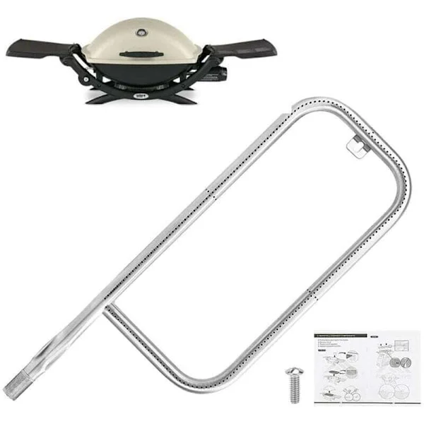 Brænder tilbehør Weber Q200/Q220/Q2000/Q2200 - Referencer 60041/69956/396000 - Pålidelig og effektiv - Til grill - Weber ejere