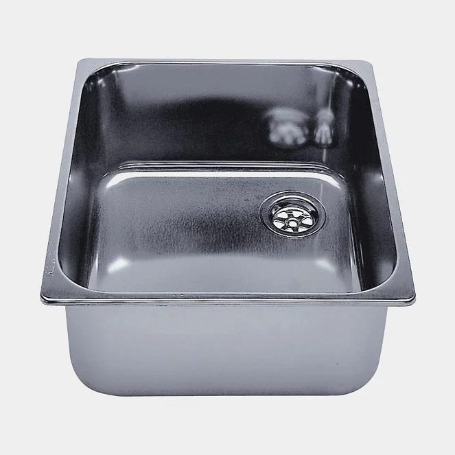 Diskho båt, rektangulär, 350 x 325 mm, rostfritt stål, silver
