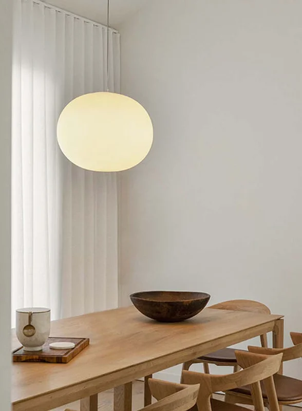 Flos Glo-Ball S2 taklampe - hvit