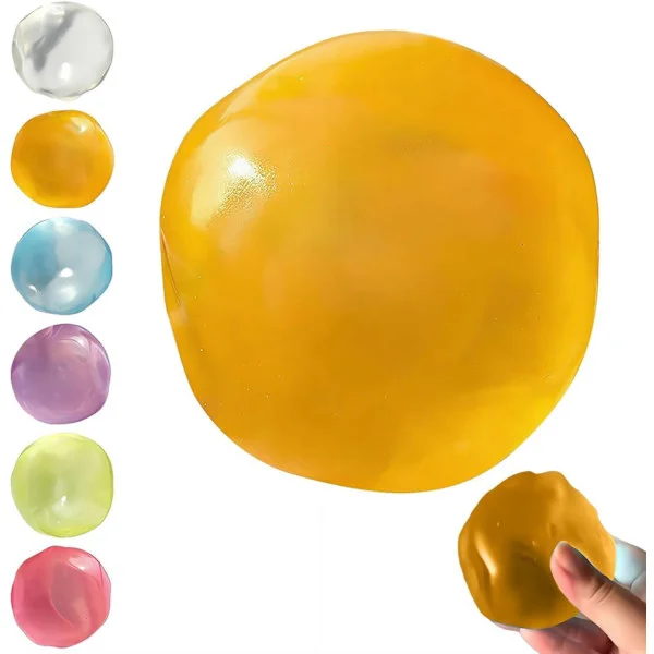 Kokosolja Squishies, 2026 Ny Kokosolja Stressboll, 6cm