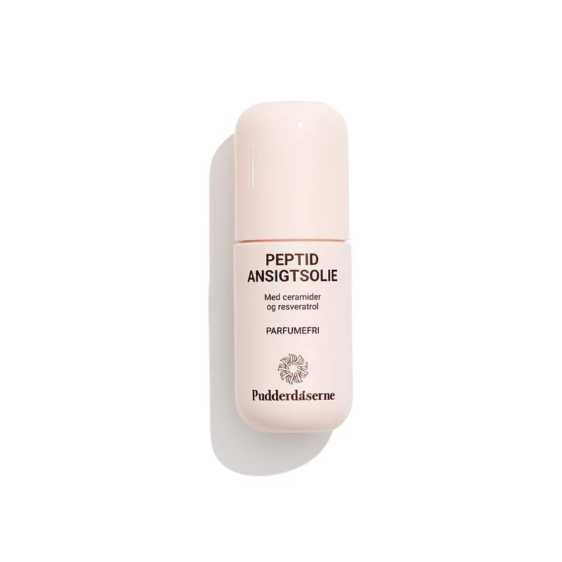 Pudderdåserne Peptid Ansigtsolie 30 ml, Hudpleje, Ansigtspleje, Ansigtsolie