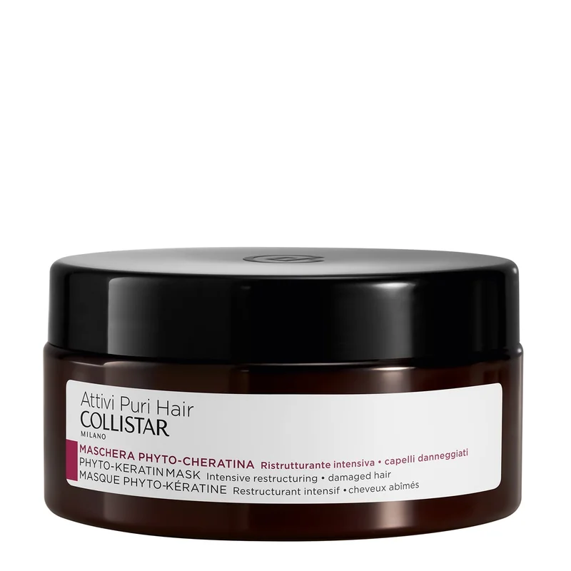 Collistar Attivi Puri Hair Maschera Phyto-Cheratina 200ml - Maschera Riparatrice Capelli