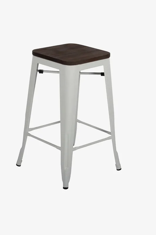 Tusent - Tower Barstol 2-pack - Vit - Barstolar & pallar - Från Homeroom