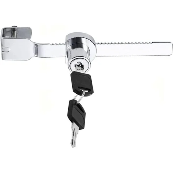 Sliding Lock with Different Keys, Display Cabinet Lock, Vivarium Lock, Terrarium Lock, Showcase Lock, Ratchet Lock