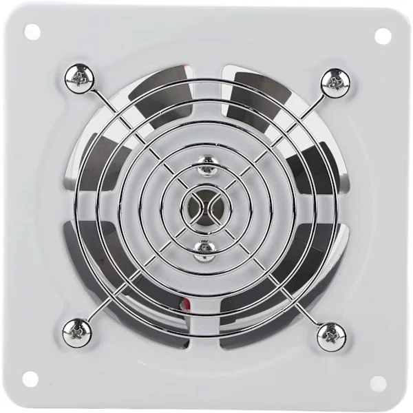 Ventilasjonsvifte for bad, kobbermotor 25W 220V veggmontert avtrekksvifte, superlavt støynivå for effektiv ventilasjon i hjem, garasje