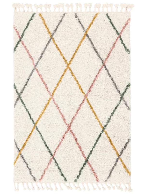 Corinna Kids Rug 160X230 White/Multicolor