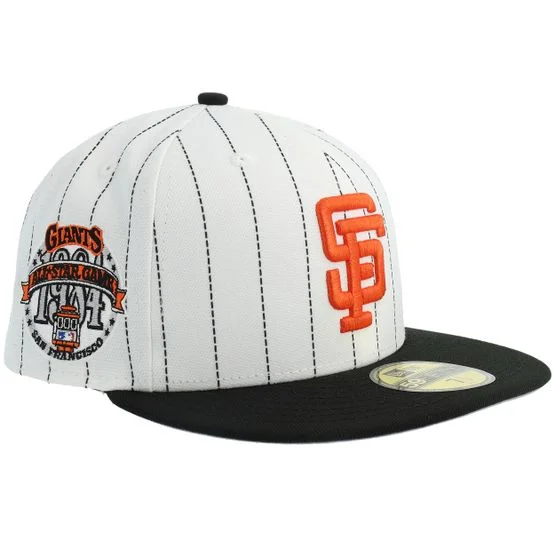 New Era - MLB Wit fitted Cap - Hatstore Exclusive x San Francisco Giants 59FIFTY All Star Game White/Black Fitted @ Hatstore
