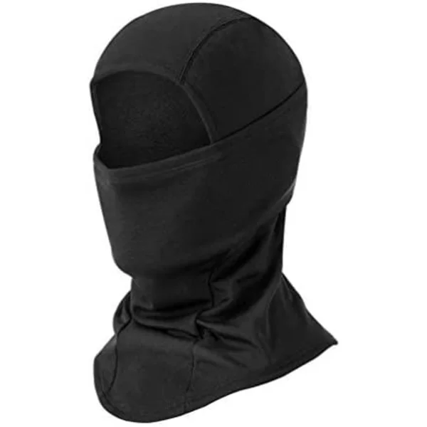 Musta kasvobalaclava sopii talvikäyttöön pyöräilyyn, moottoripyöräilyyn, hiihtoon, putkihuivi miehille ja naisille